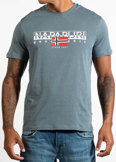 Napapijri T-shirts S aylmer - stormy weat