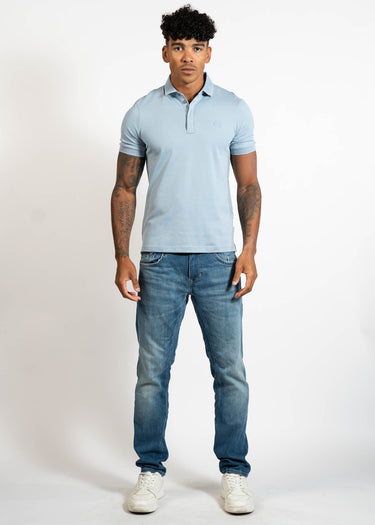 Armani Exchange Polo's Polo - sky blue