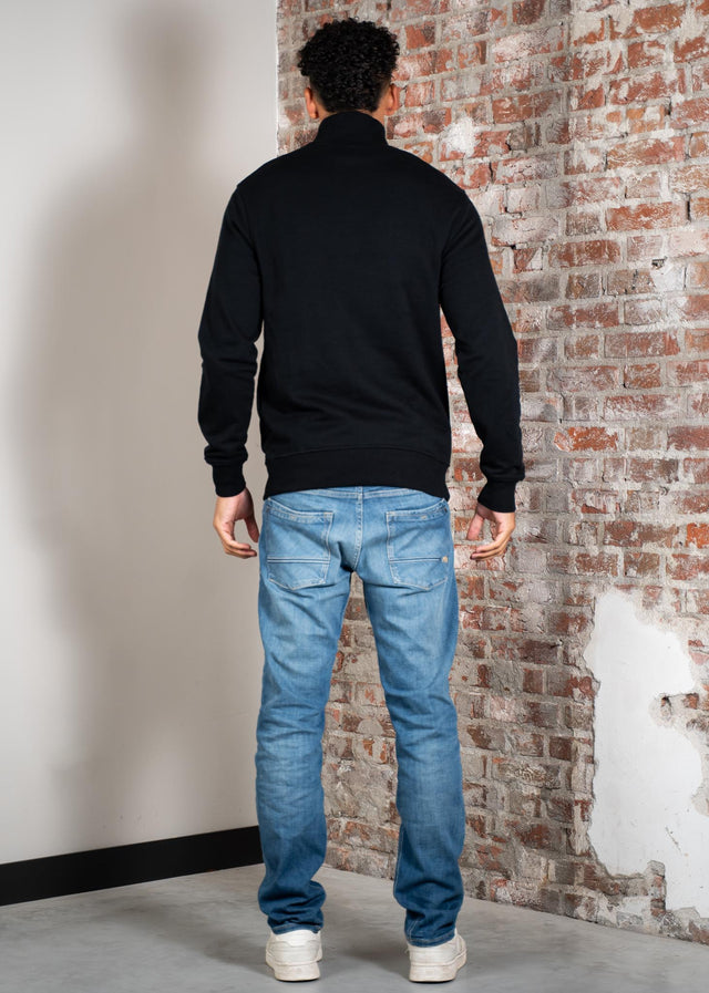 Ellesse Sweaters Pelegrini quarter zip - black