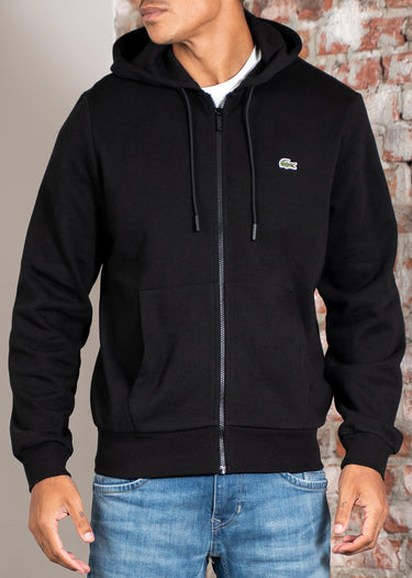 Lacoste Vesten Sweater zip - black