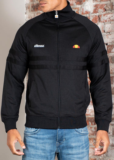 Ellesse Vesten Rimini track jacket - black mono