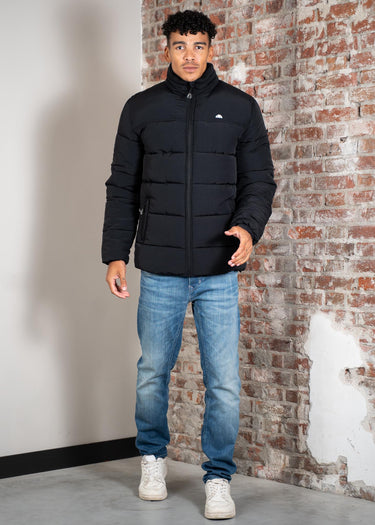 Ellesse Jassen Nebulus padded jacket - black