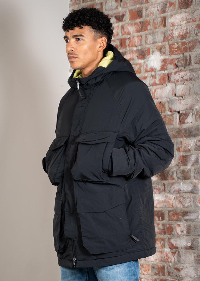 Lyle & Scott Jackets Tactical wadded parka - black ice