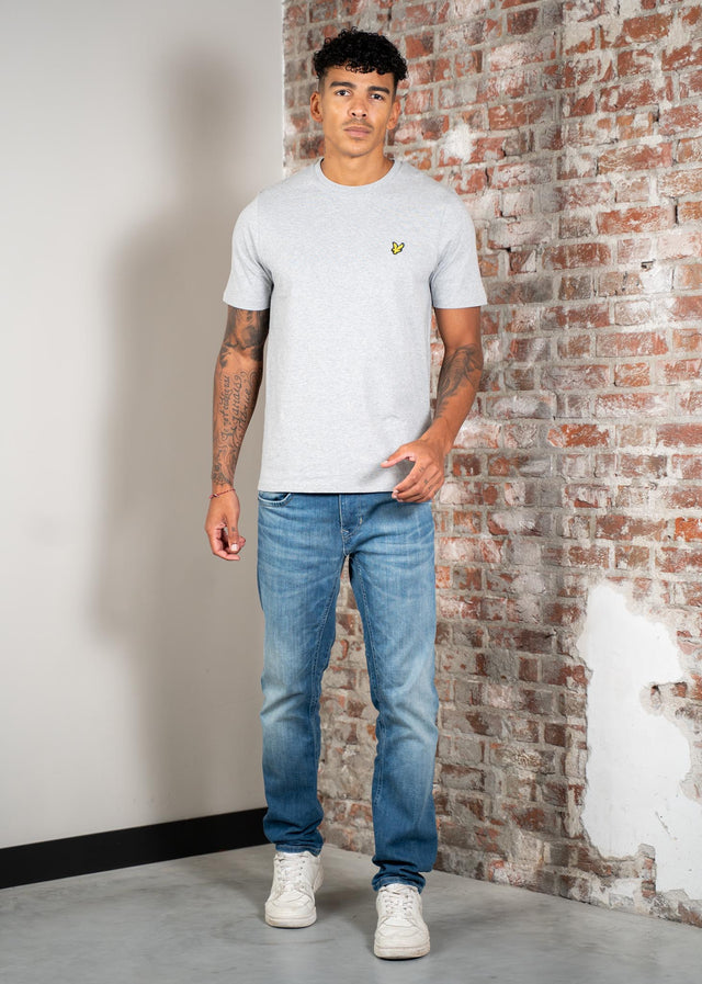 Lyle & Scott T-shirts Plain t-shirt - light grey marl