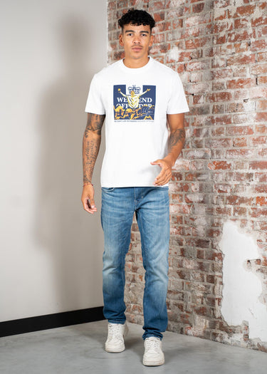 Weekend Offender T-shirts Leo gregory - white