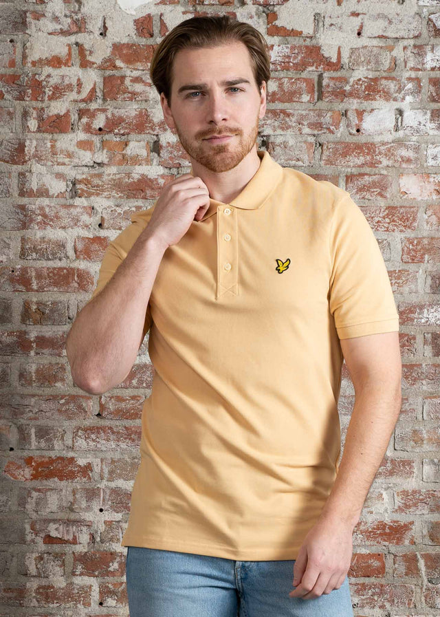 Lyle & Scott Polos Plain polo - sherbet