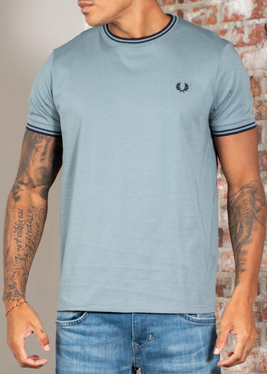 Fred Perry T-shirts Twin tipped t-shirt - stockport blue navy