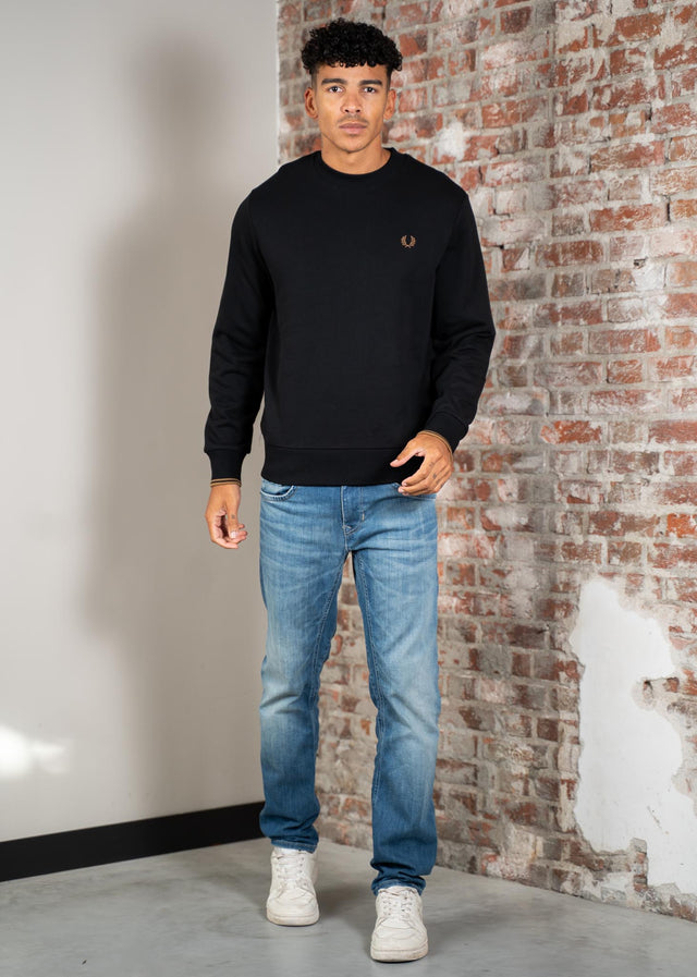 Fred Perry Sweaters Crew neck sweatshirt - black shaded stone