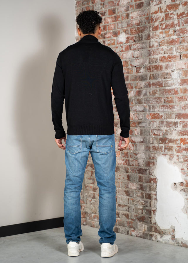 Hugo Boss Cardigans Avac full-zip - black