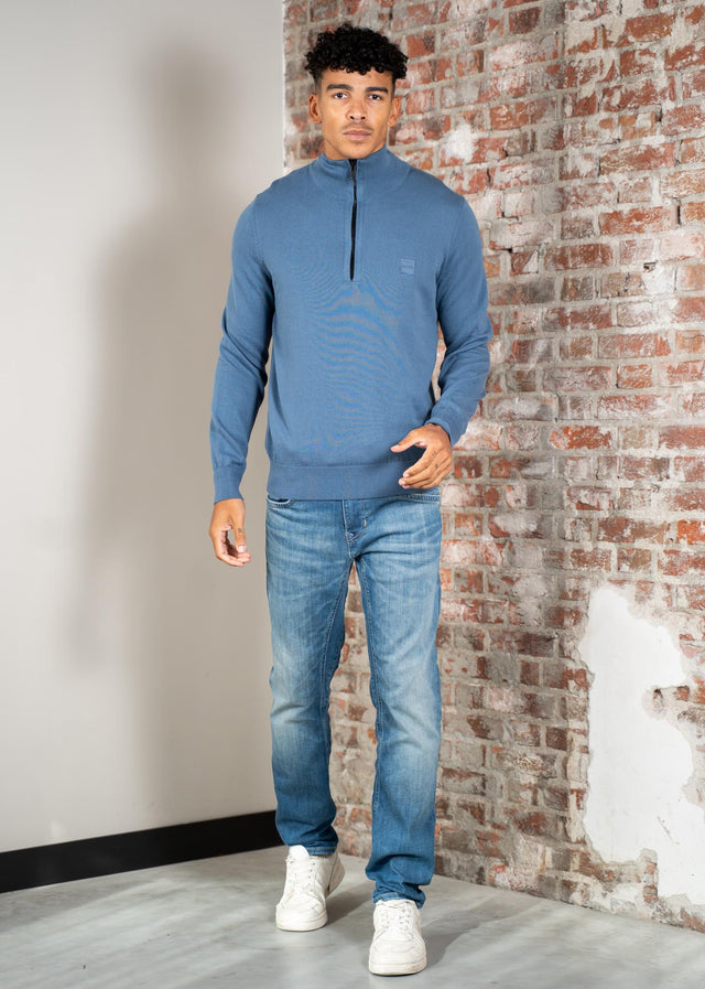 Hugo Boss Sweaters Kanobix s - open blue