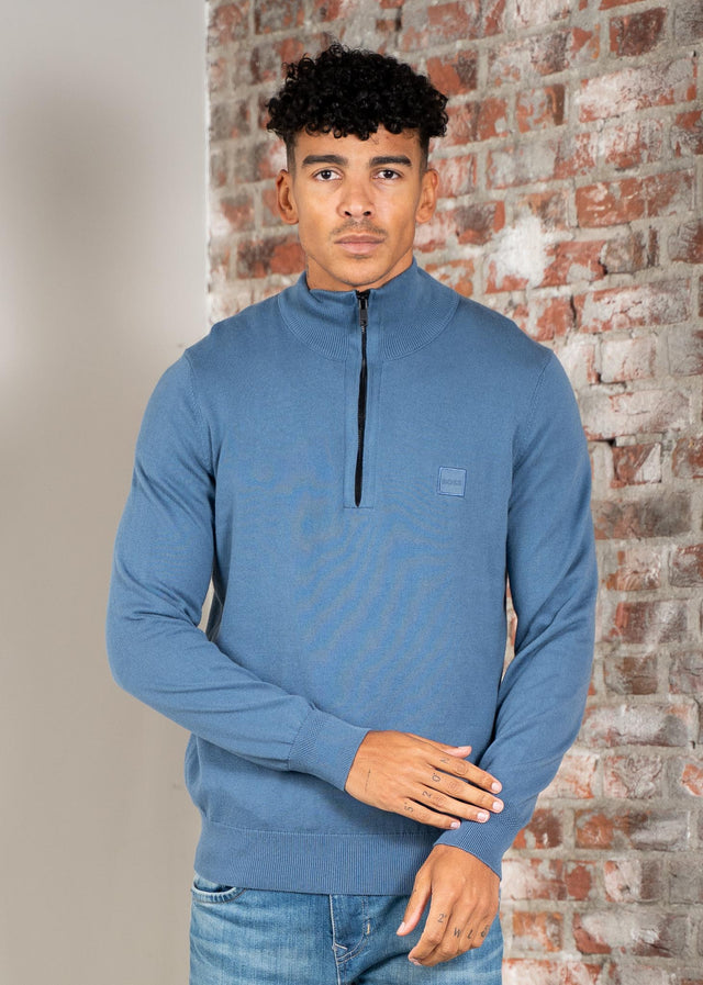 Hugo Boss Sweaters Kanobix s - open blue