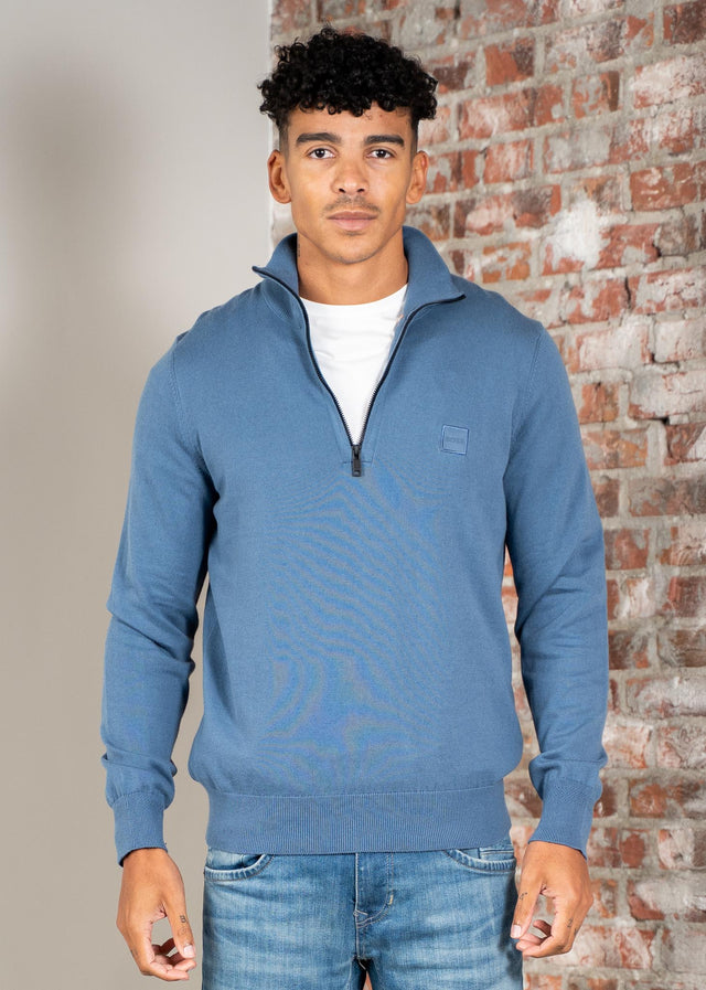 Hugo Boss Sweaters Kanobix s - open blue