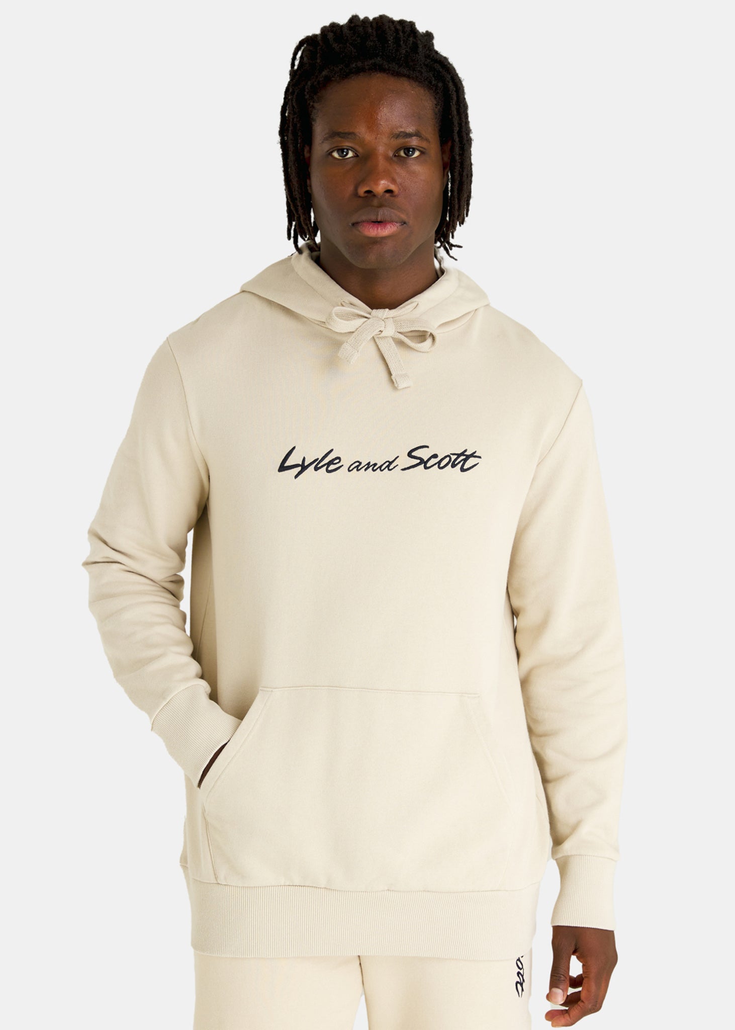 Lyle & Scott Hoodies  Embroidered logo hoodie - viaduct dark navy 