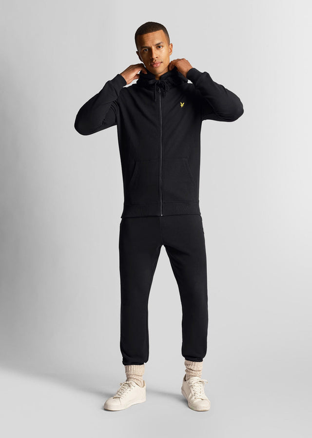 Lyle & Scott Hoodies Zip through hoodie - jet black