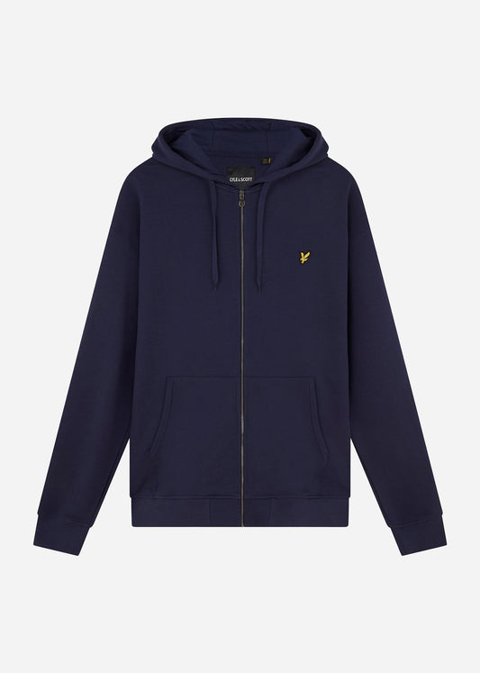 Lyle & Scott Vesten  Zip through hoodie - navy 