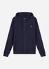 Lyle & Scott Vesten  Zip through hoodie - navy 