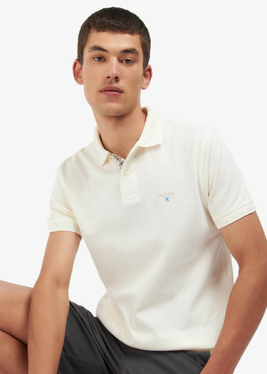Barbour Polo's  Harrowgate polo - whisper white 