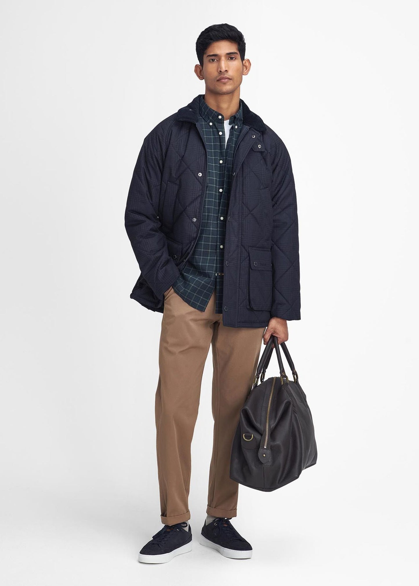 Barbour Jassen  Winter bedale quilted jacket - dark navy 