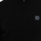 Marshall Artist Truien  Siren knitted 1/4 zip - black 