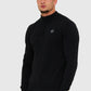 Marshall Artist Truien  Siren knitted 1/4 zip - black 