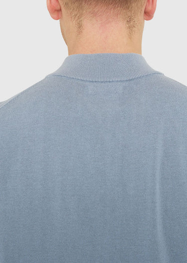 Marshall Artist Truien Siren knitted 1/4 zip - nardo grey