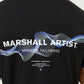 Marshall Artist T-shirts  Wireframe graphic t-shirt - black 