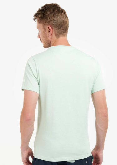 Barbour T-shirts  Logo tee - dusty mint 