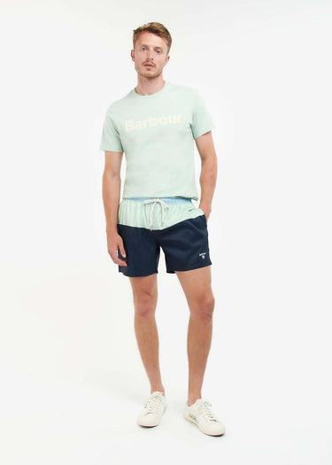 Barbour T-shirts  Logo tee - dusty mint 