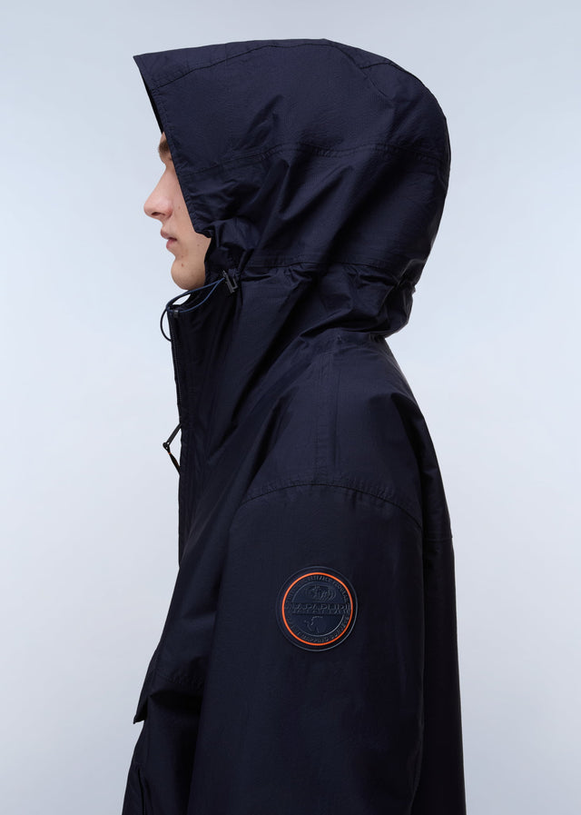 Napapijri Jackets Lightweight Packable Rainforest Overhead rf next Jacket - blu marine