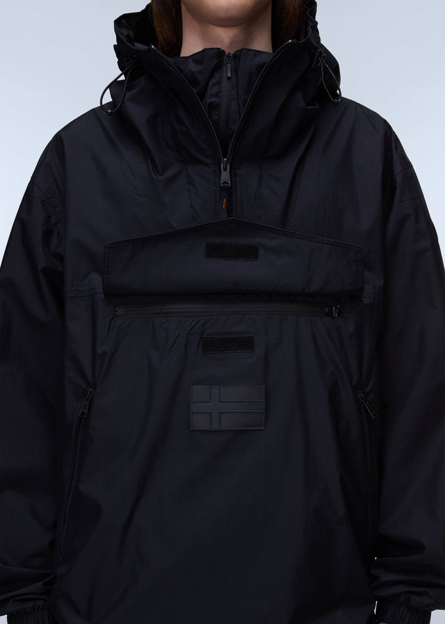 Napapijri Jackets Lightweight Packable Rainforest Overhead rf next Jacket - black beauty