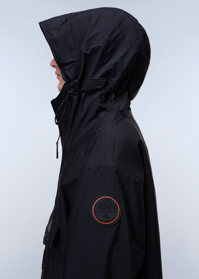 Napapijri Jackets Lightweight Packable Rainforest Overhead rf next Jacket - black beauty