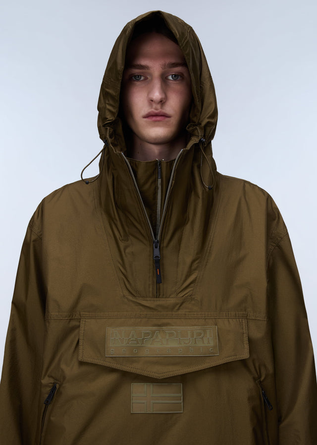 Napapijri Jackets Lightweight Packable Rainforest Overhead rf next Jacket - dark olive