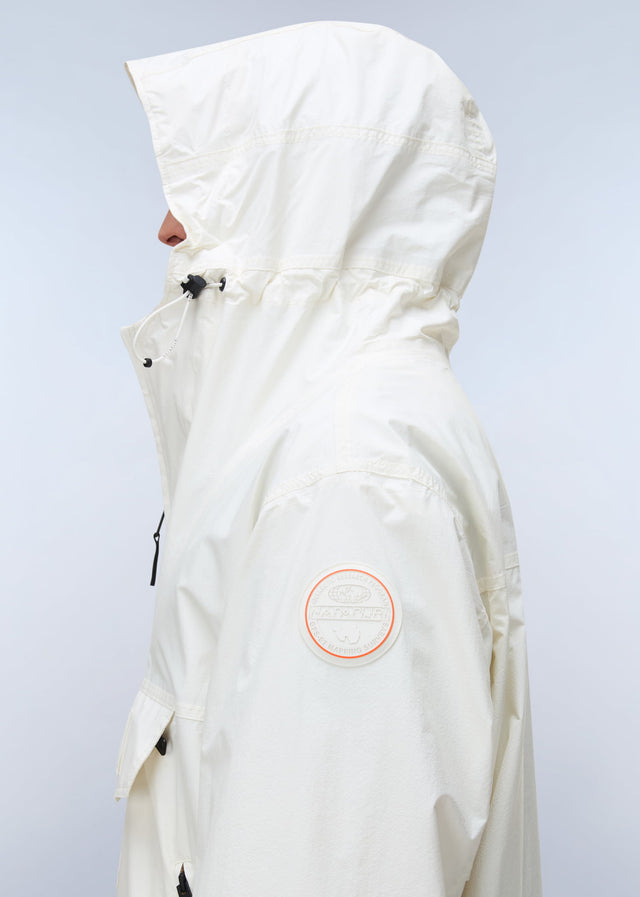 Napapijri Jackets Lightweight Packable Rainforest Overhead rf next Jacket - white whisper