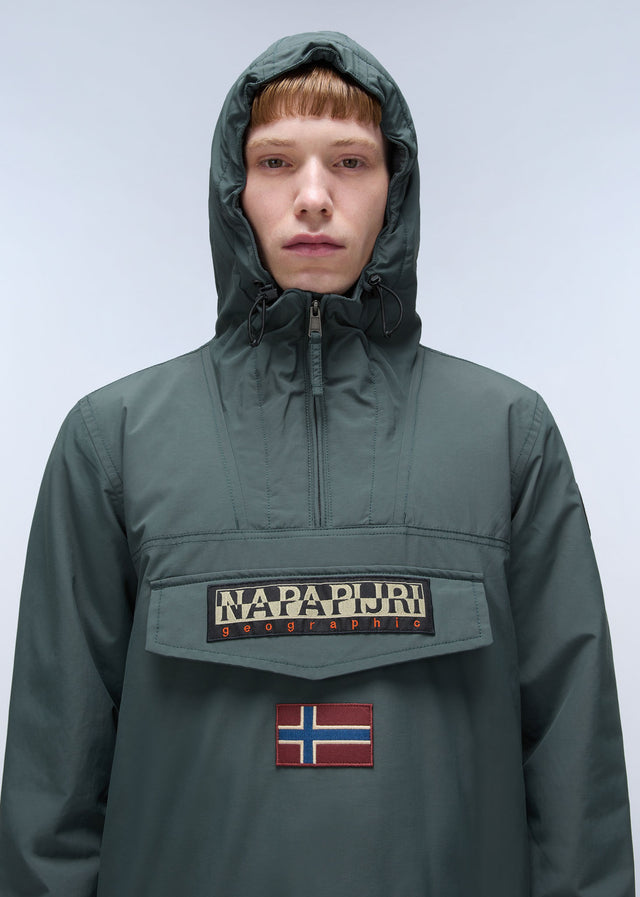 Napapijri Jackets Winter Rainforest overhead jacket next - green urban (Copy)