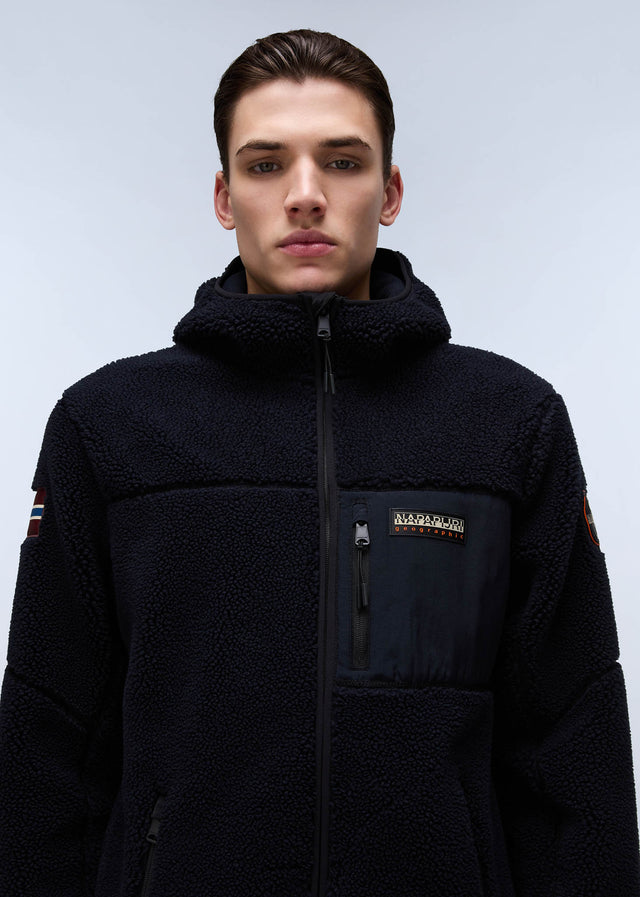 Napapijri Jackets  Yupik full zip hoodie  - black 
