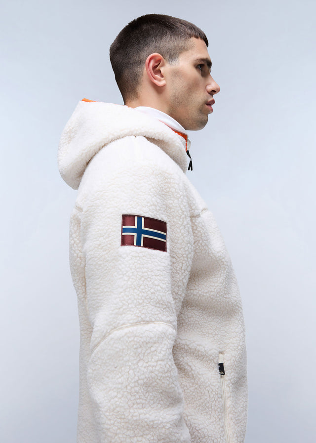 Napapijri Jackets  Yupik full zip hoodie  - whitecap gray 