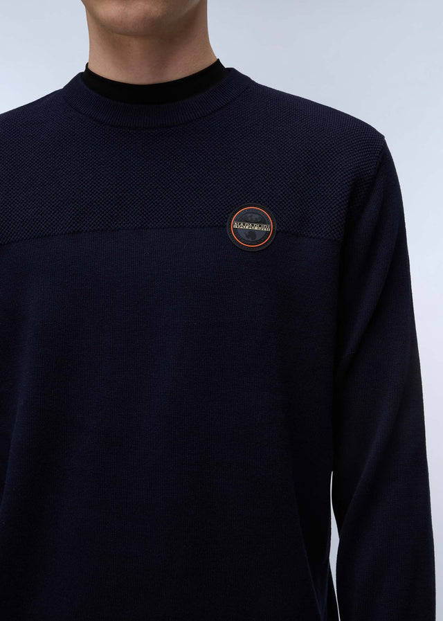 Napapijri Sweaters  Derri crewneck sweater  - blue marine 
