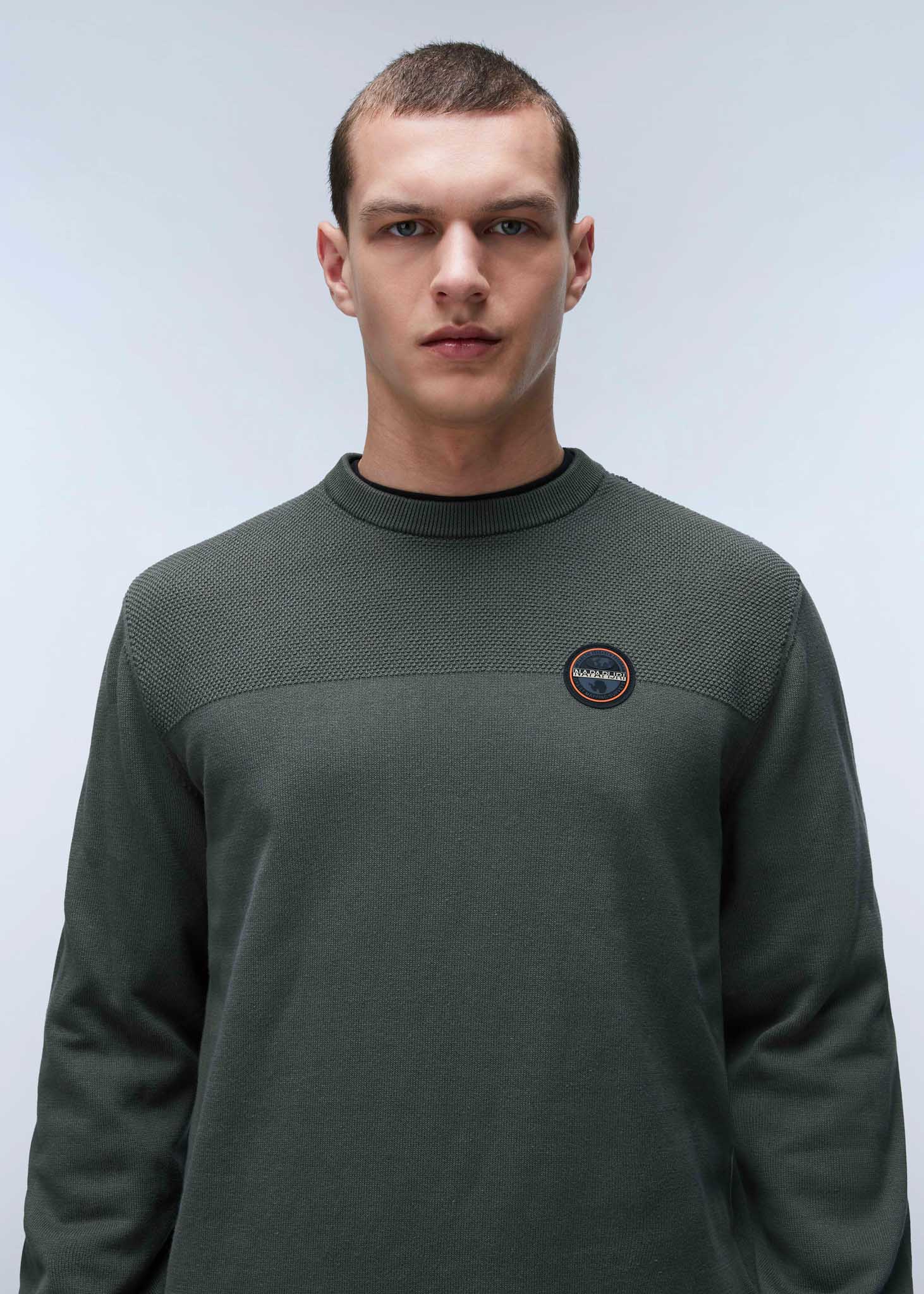 Napapijri Truien  Derri crewneck sweater  - green urban 