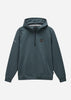 Napapijri Hoodies  Badge halfzip hoodie  - green urban 