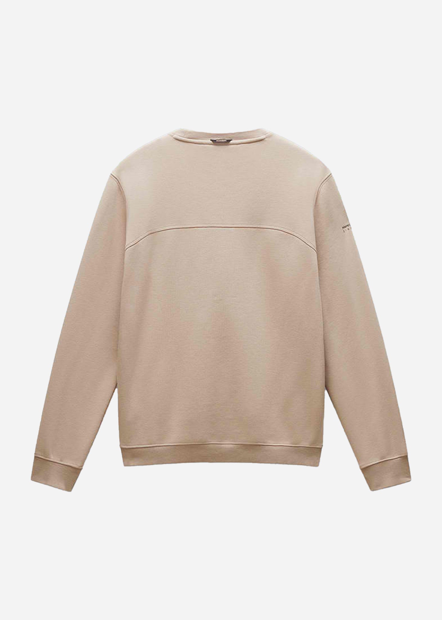 Napapijri Truien  Badge crewneck sweater  - beige rocky 