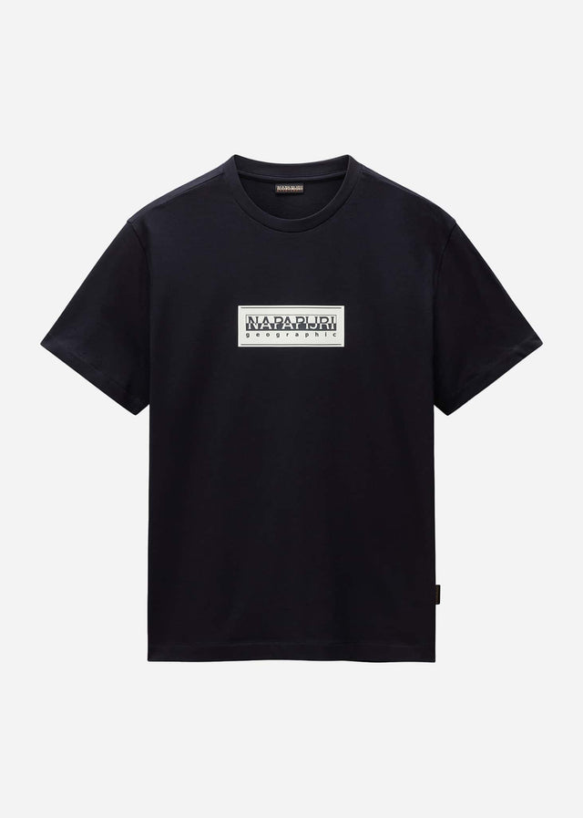 Napapijri T-shirts S box logo - black