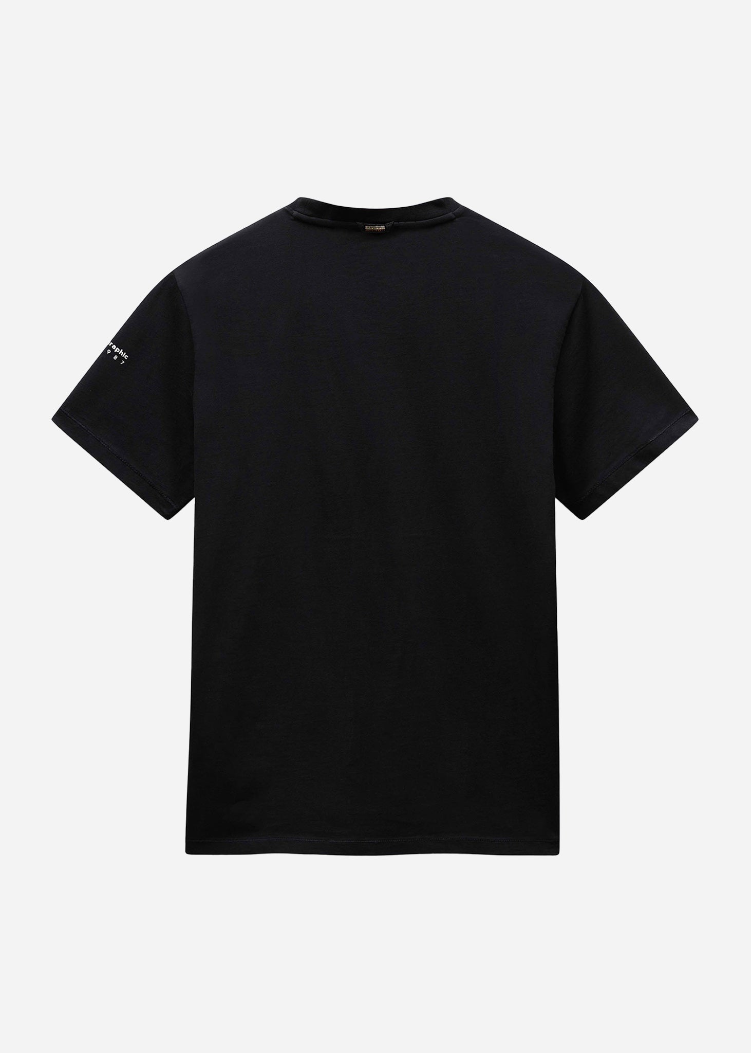 Napapijri T-shirts  Badge t-shirt - black 