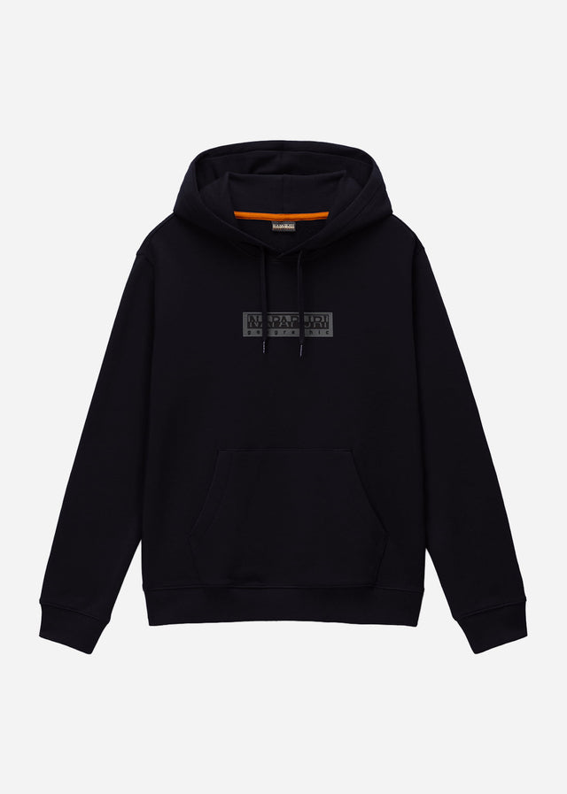 Napapijri Hoodies B box logo h 1 - black beauty