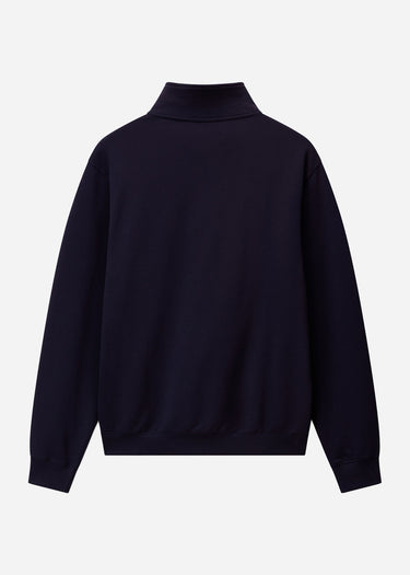 Napapijri Truien Small box quarter zip sweat - blue marine