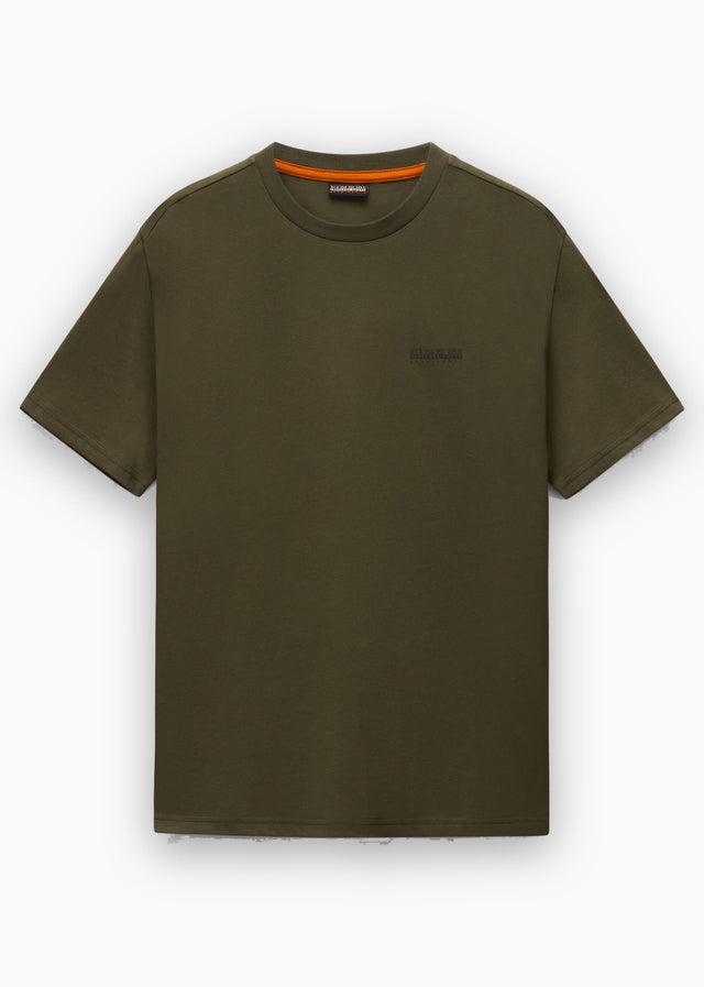 Napapijri T-shirts S yourte ss - olive night