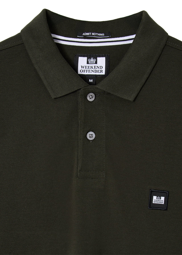 Weekend Offender Polos Heathcote - black forest