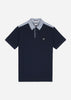 Weekend Offender Polo's  Costa - navy blue house check 