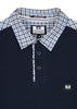 Weekend Offender Polo's  Costa - navy blue house check 