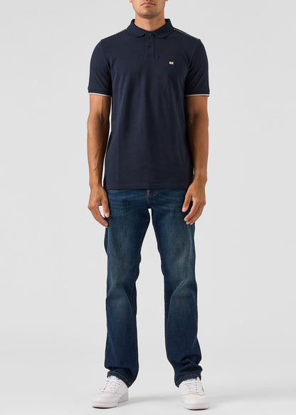 Weekend Offender Polo's  Sakai - navy house check 