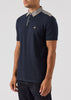 Weekend Offender Polo's  Costa - navy house check 